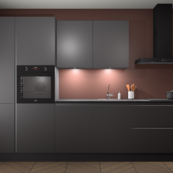 Onyxgrijze greeploze keuken Groenland 44250