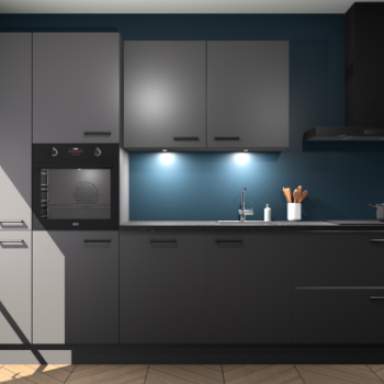 Onyxgrijze keuken Groenland 44251