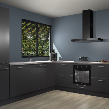 Onyxgrijze keuken Benidorm 49722