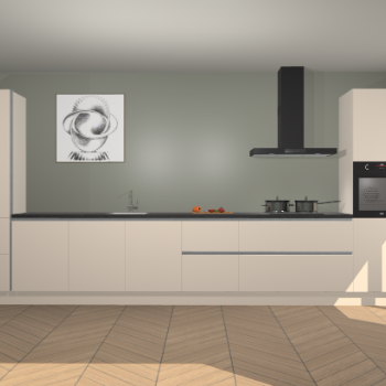 Kasjmier greeploze keuken Barentsburg 91544