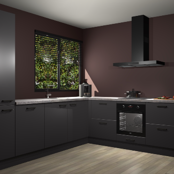 Onyxgrijze keuken Benidorm 49724