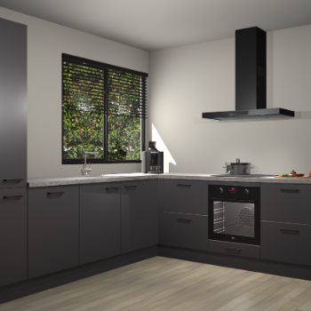 Onyxgrijze keuken Benidorm 49725