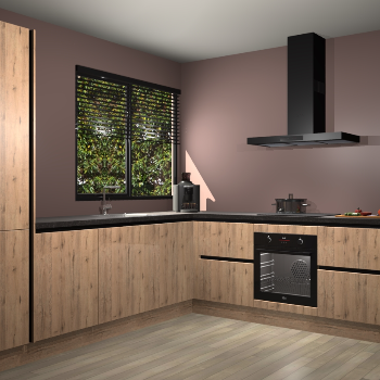 Madera Natuur greeploze keuken Benidorm 49840