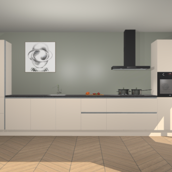 Kasjmier greeploze keuken Barentsburg 91565