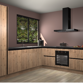 Madera Natuur greeploze keuken Benidorm 49887