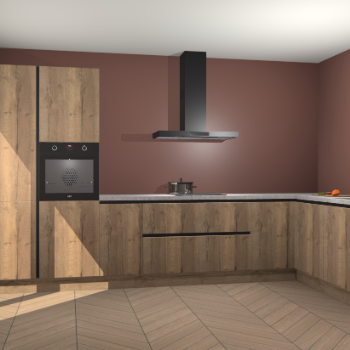 Chocolade Eiken greeploze keuken Napels 49326