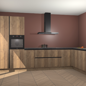 Chocolade Eiken greeploze keuken Napels 49554