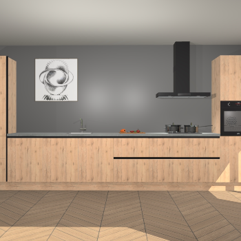 Madera Natuur greeploze keuken Barentsburg 91758