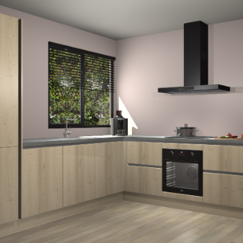 Vuren greeploze keuken Benidorm 51321