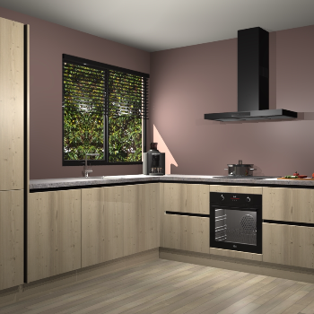 Vuren greeploze keuken Benidorm 51365