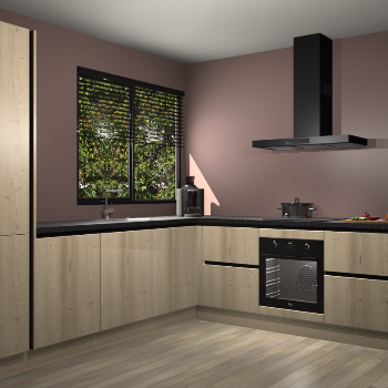 Vuren greeploze keuken Benidorm 51444