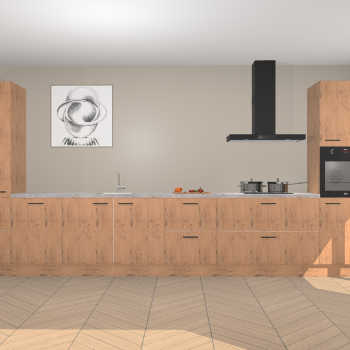 Astoria Eiken keuken Barentsburg 91817