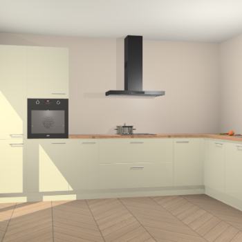 Magnolia hoogglans keuken Napels 50164