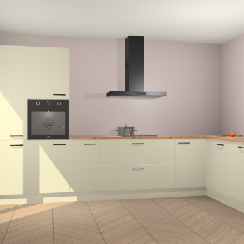 Magnolia hoogglans keuken Napels 50167