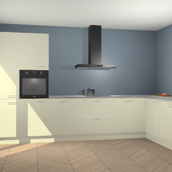 Magnolia hoogglans keuken Napels 50837