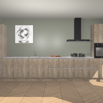 Cantaro Eiken greeploze keuken Barentsburg 91863