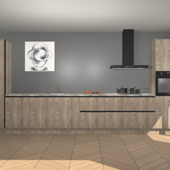 Cantaro Eiken greeploze keuken Barentsburg 91857