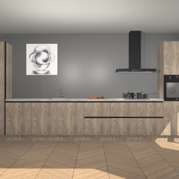 Cantaro Eiken greeploze keuken Barentsburg 91866