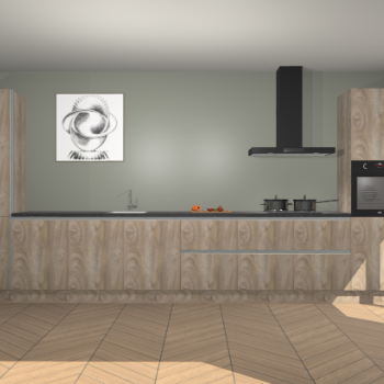 Cantaro Eiken greeploze keuken Barentsburg 91872