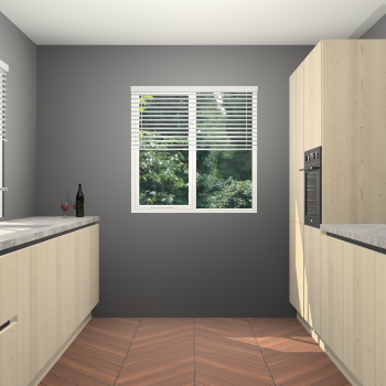 Vuren greeploze keuken Lusaka 46331