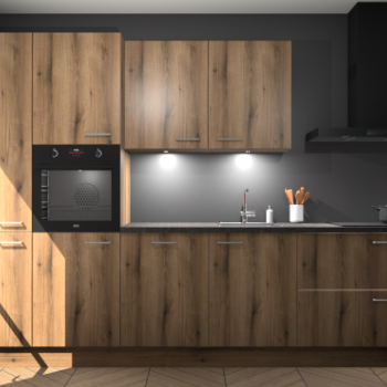 Goud Eiken keuken Groenland 45861