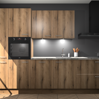 Goud Eiken keuken Groenland 43647