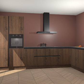 Noten greeploze keuken Napels 52400