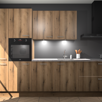 Goud Eiken keuken Groenland 43653