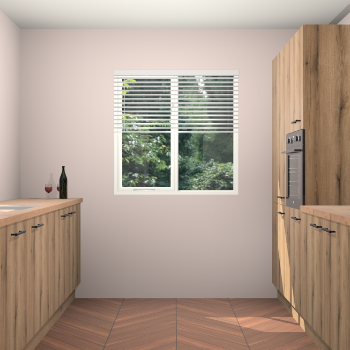 Goud Eiken keuken Lusaka 43060