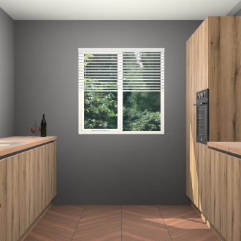 Goud Eiken greeploze keuken Lusaka 43072