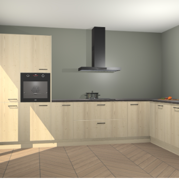 Vuren keuken Napels 52766