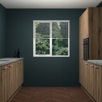 Goud Eiken keuken Lusaka 43094