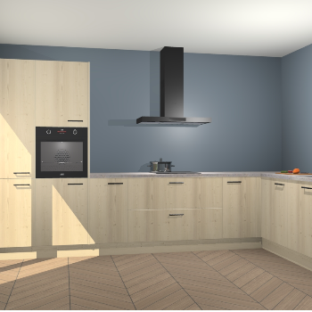 Vuren keuken Napels 52801