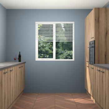 Goud Eiken keuken Lusaka 43149