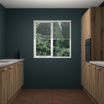 Goud Eiken keuken Lusaka 43302