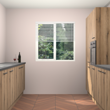 Goud Eiken keuken Lusaka 43532