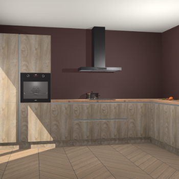 Cantaro Eiken greeploze keuken Napels 52116