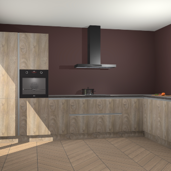 Cantaro Eiken greeploze keuken Napels 52128