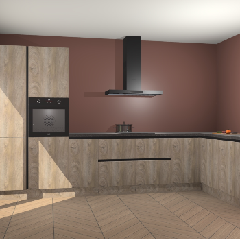 Cantaro Eiken greeploze keuken Napels 52131