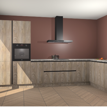 Cantaro Eiken greeploze keuken Napels 52137