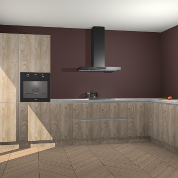 Cantaro Eiken greeploze keuken Napels 52300