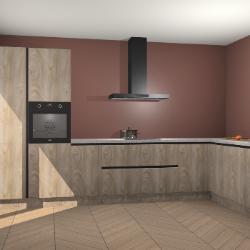 Cantaro Eiken greeploze keuken Napels 52303