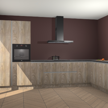 Cantaro Eiken greeploze keuken Napels 52306