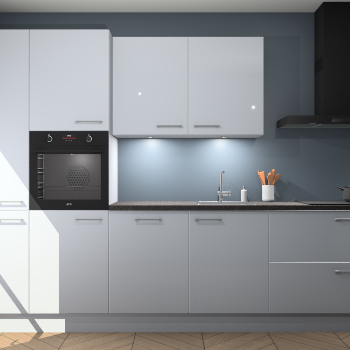 Sneeuwwitte hoogglans keuken Groenland 46137