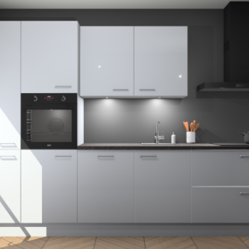 Sneeuwwitte hoogglans keuken Groenland 46136