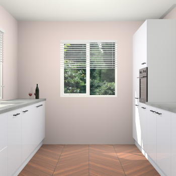 Sneeuwwitte hoogglans keuken Lusaka 46661