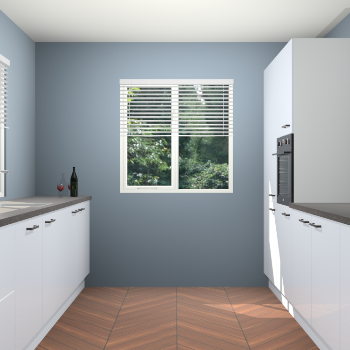 Sneeuwwitte hoogglans keuken Lusaka 46754