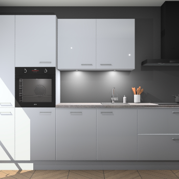 Sneeuwwitte hoogglans keuken Groenland 46149