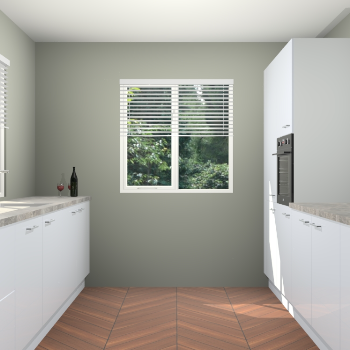 Sneeuwwitte hoogglans keuken Lusaka 46835