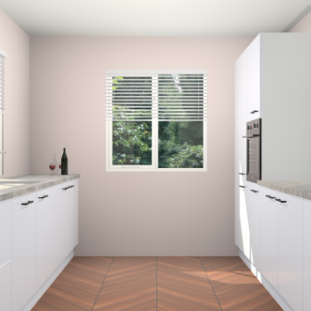 Sneeuwwitte hoogglans keuken Lusaka 46837